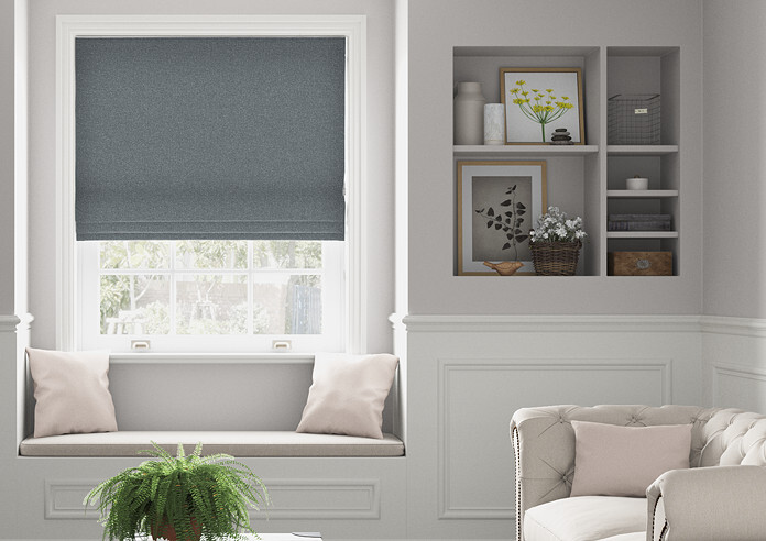 Stockholm, Anthracite - Twist&Fit Roman Blind - Image 3